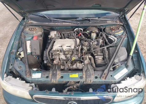 1998 Buick Century Custom from USA, damaged, VIN 2G4WS52M8W1614353